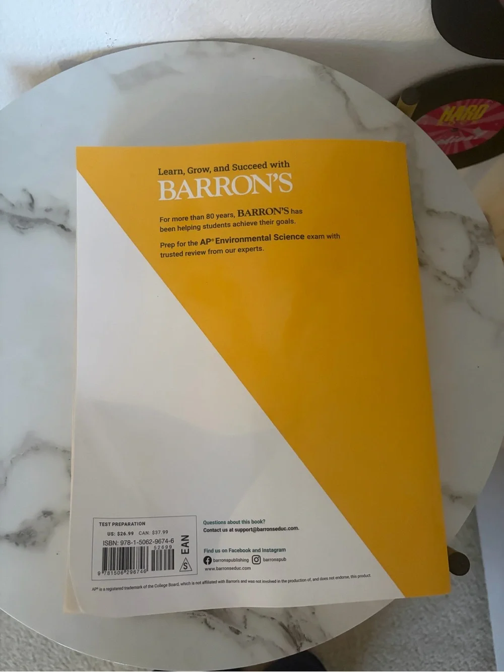 AP Environmental Science Premium 2026 - Yellow/Green